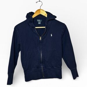 Ralph Lauren Dark Blue Kids Hoodie Size Small
